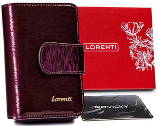 Leather women wallet 76115-SH-RFID-1487 Purple