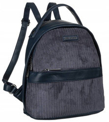 Leatherette bagpack DAVID JONES 6664-3