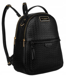 Leatherette bagpack PETERSON PTN F3606