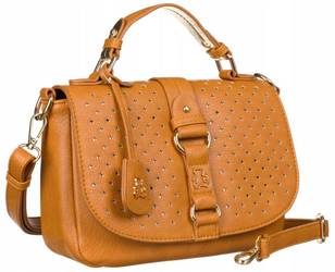 Leatherette handbag LULUCASTAGNETTE SOLEDA