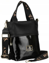 Leatherette shopper bag ROVICKY TDR21020