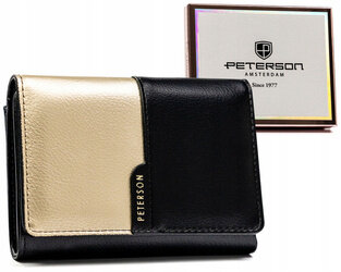Leatherette wallet RFID PETERSON PTN 013-HRH