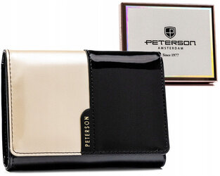 Leatherette wallet RFID PETERSON PTN 013-LAK