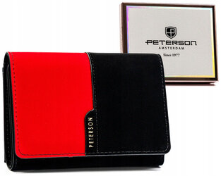 Leatherette wallet RFID PETERSON PTN 013-WEI