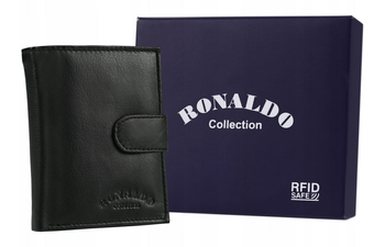 Leather's wallet RFID RONALDO 0800L-D