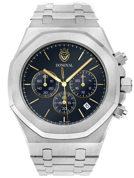 MEN'S DONOVAL WATCHES OTTO DL0015 - CHRONOGRAPH + BOX (zdo003e)