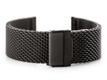 Pacific 10 bracelet - HQ mesh - graphite 20mm