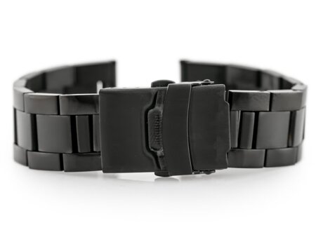 Pacific M1 Bracelet - Solid Steel - Black 20mm