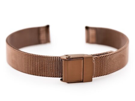 Pacific M4 bracelet - HQ mesh - brown 12mm