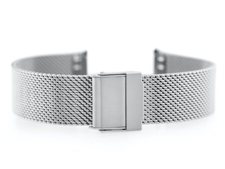 Pacific M6 bracelet - HQ mesh - silver 14mm