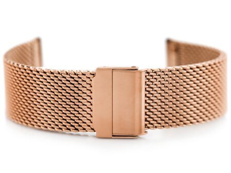 Pacific M8 bracelet - HQ mesh - rosegold 18mm