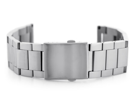 Pacific Model 9 solid silver 24mm bracelet