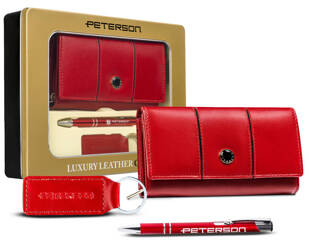 Peterson wallet+pendant+pen set PTN ZD35
