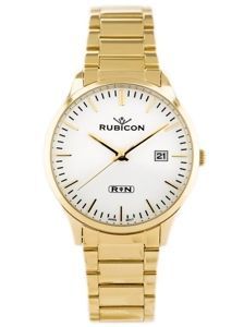 RUBICON RNDD60 MEN'S WATCH (zr078c) - steel