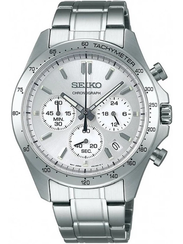 SEIKO CHRONOGRAPH CASUAL QUARTZ MEN'S WATCH SBTR009 + BOX