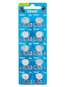 Vinnic LR1121/381/AG8 alkaline battery - 10pcs.