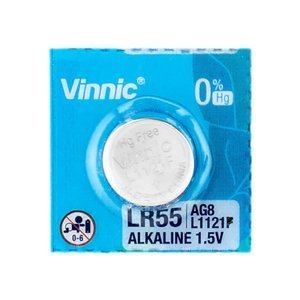 Vinnic LR1121/381/AG8 alkaline battery