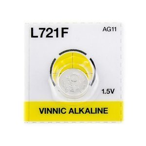 Vinnic alkaline battery LR721/362/AG11