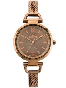 WATCH G. ROSSI - LESTI - 3652B (zg772g) - copper + BOX