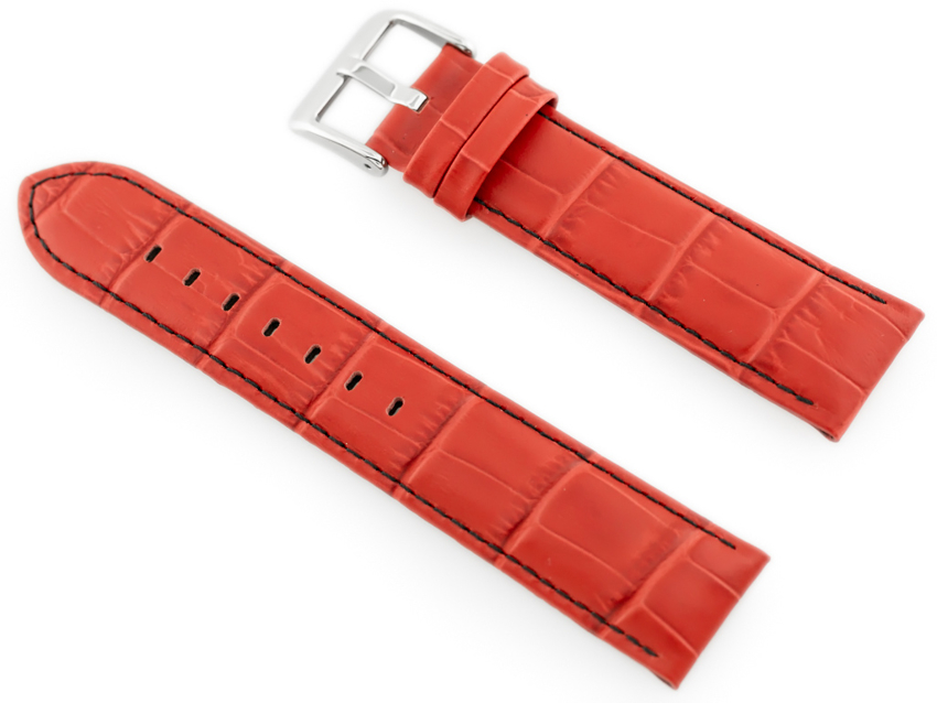 BISSET BS-153 leather watch strap - 22mm