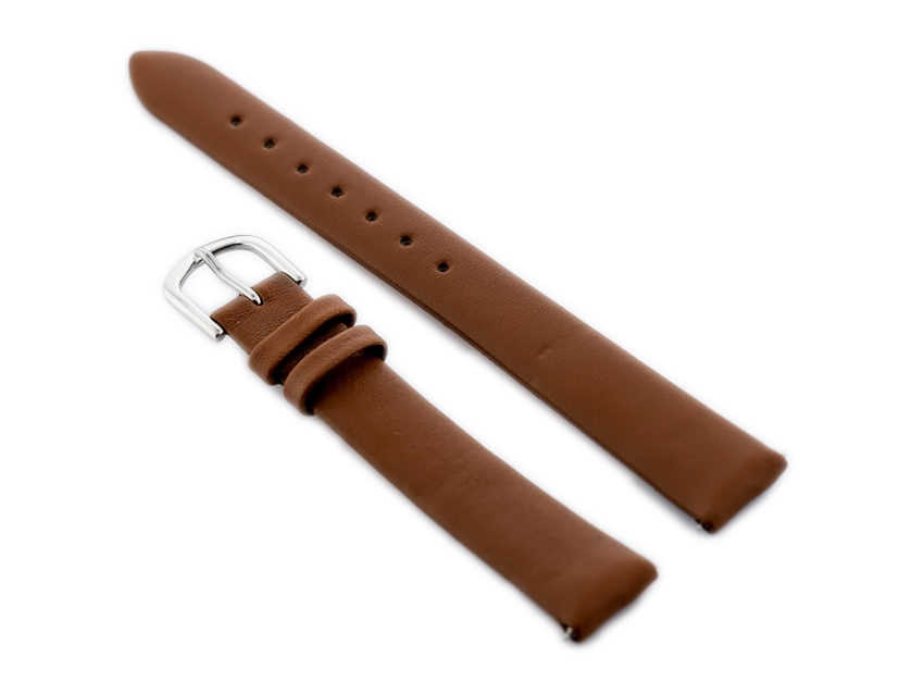 BISSET BS-212 leather watch strap - 14mm