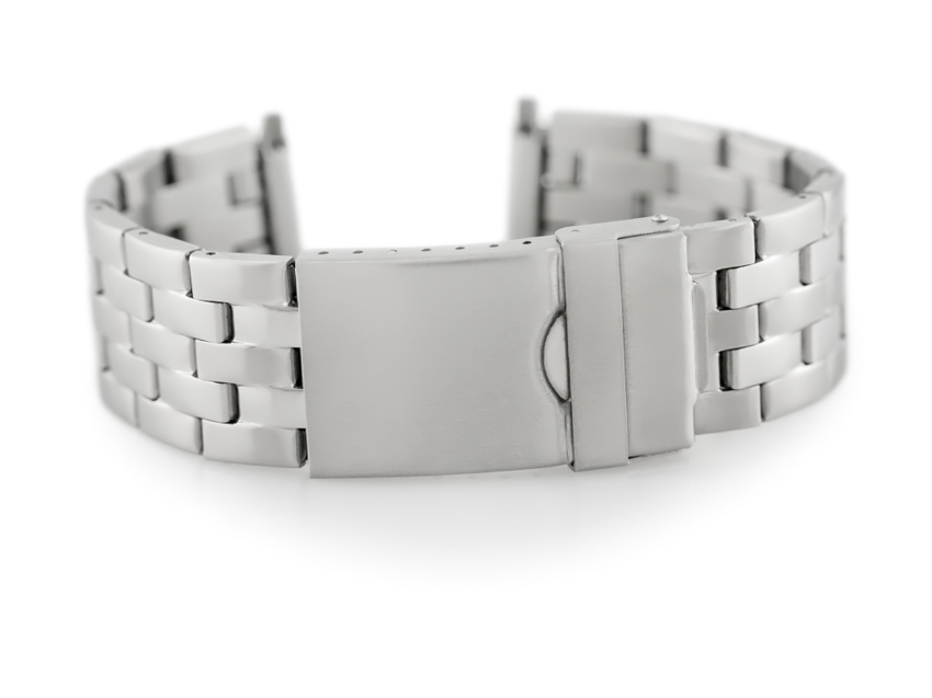 Bracelet 607S - HQ steel - silver - 16-22mm