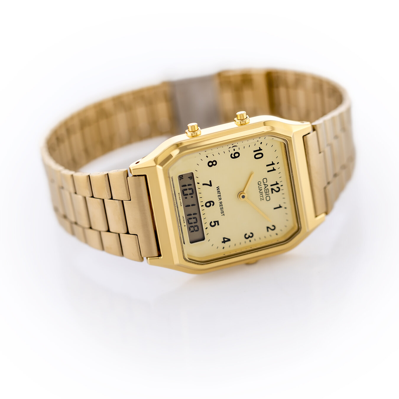 CASIO AQ-230GA-9BMQ Vintage Maxi UNISEX WATCH + BOX