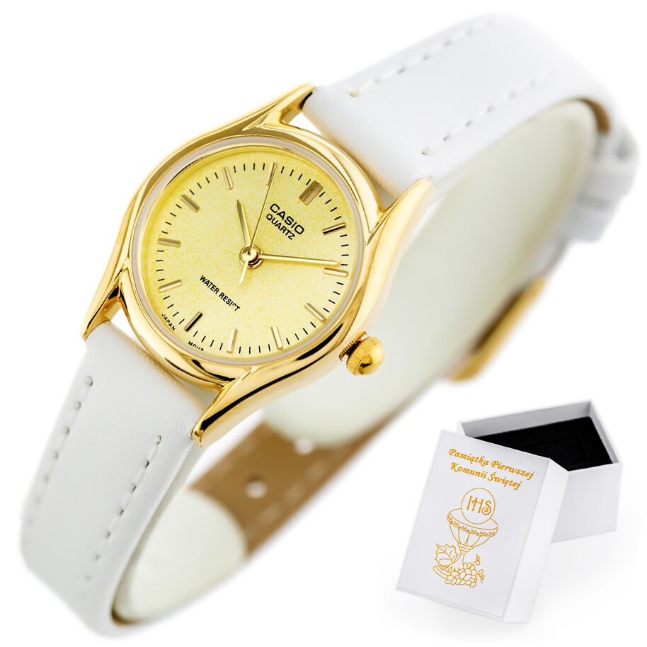 CASIO LTP-1094Q 9ARDF WOMEN'S WATCH (zd522l) - communion + BOX