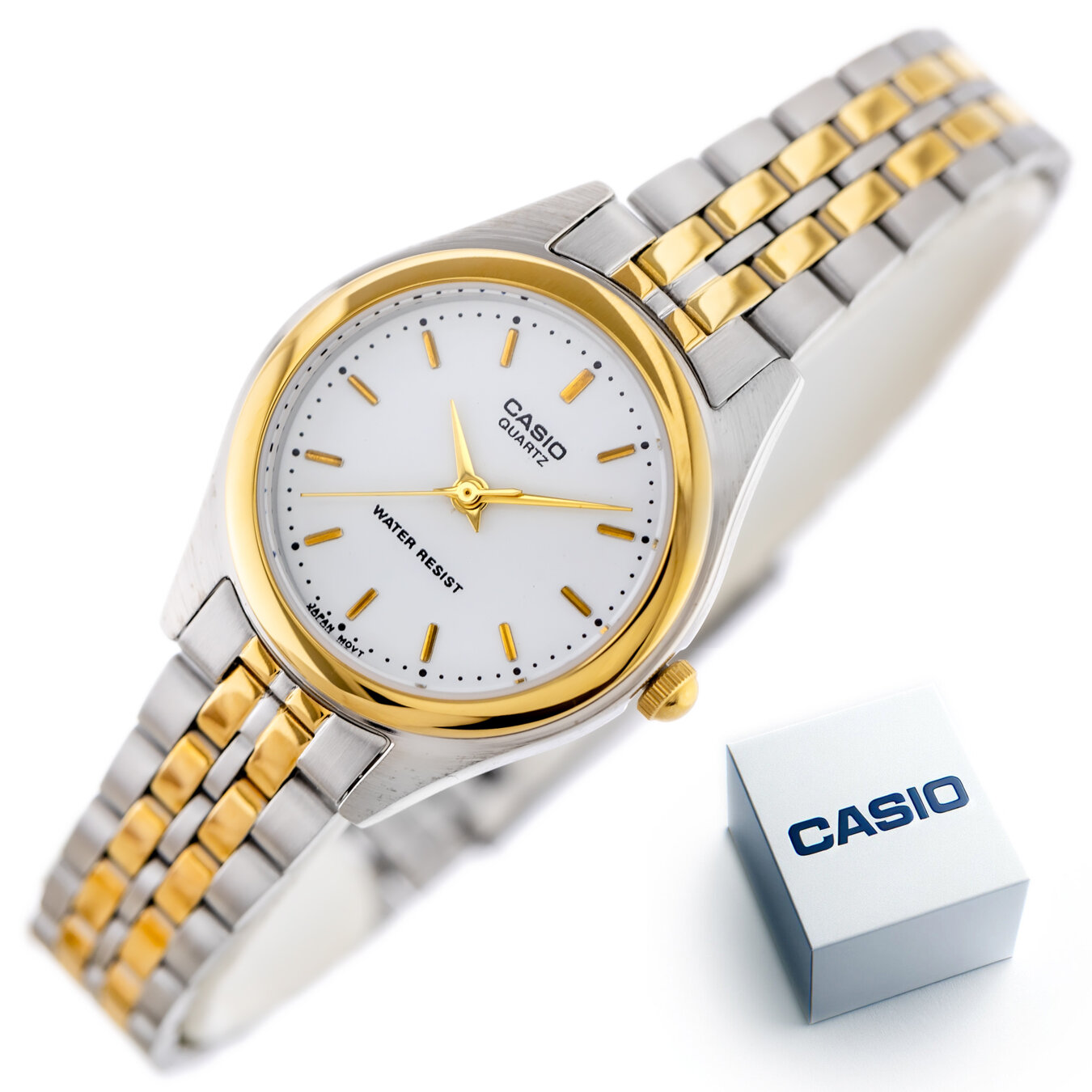 CASIO LTP-1129G-7A WOMEN'S WATCH (zd602c) + BOX