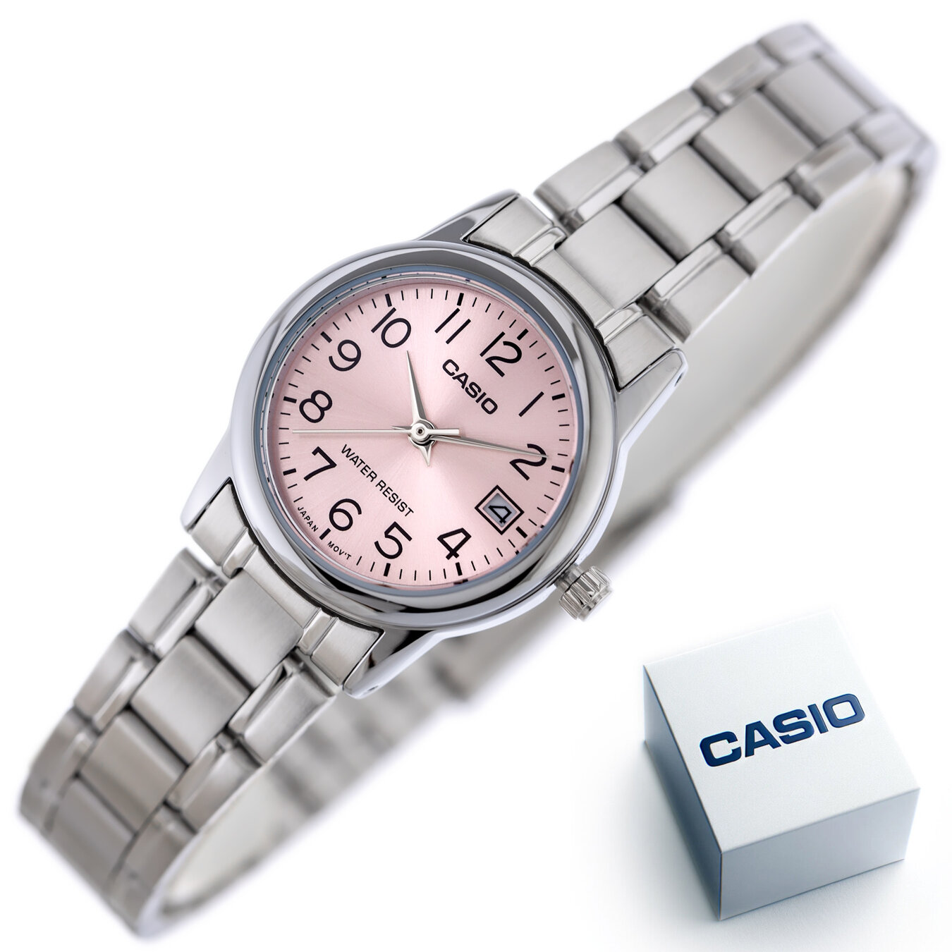 CASIO LTP-V002D-4BUDF WOMEN'S WATCH (zd587c) + BOX