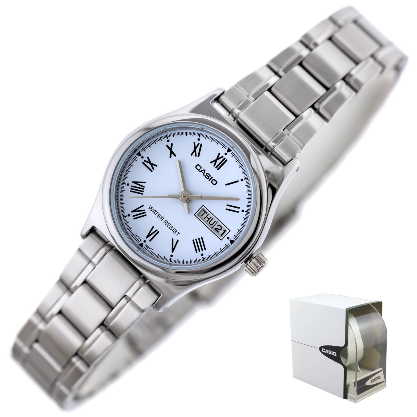 CASIO LTP-V006D-2B WOMEN'S WATCH (zd587j) + BOX