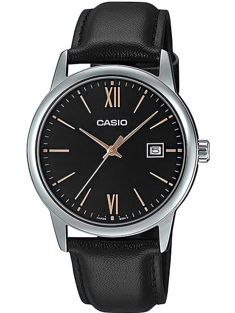 CASIO MEN'S WATCH MTP-V002L-1B3 + BOX (zd224a)