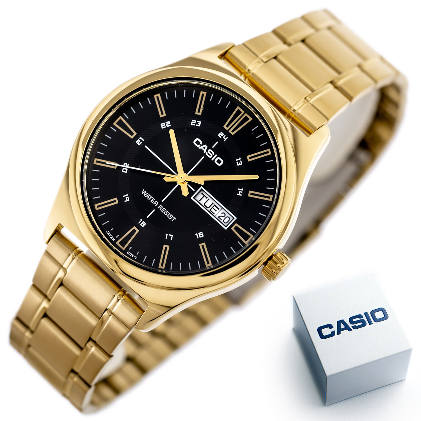 CASIO MEN'S WATCH MTP-V006G-1C + BOX