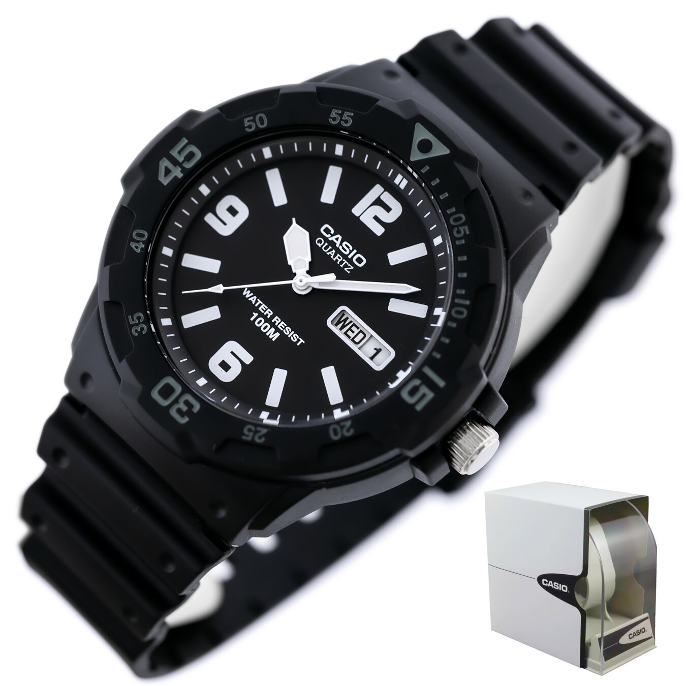 CASIO MRW-200H-1B2 MEN'S WATCH (zd147b) + BOX