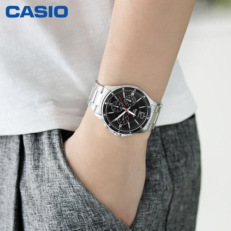 CASIO MTP-1374D 1AV MEN'S WATCH (zd063b) + BOX