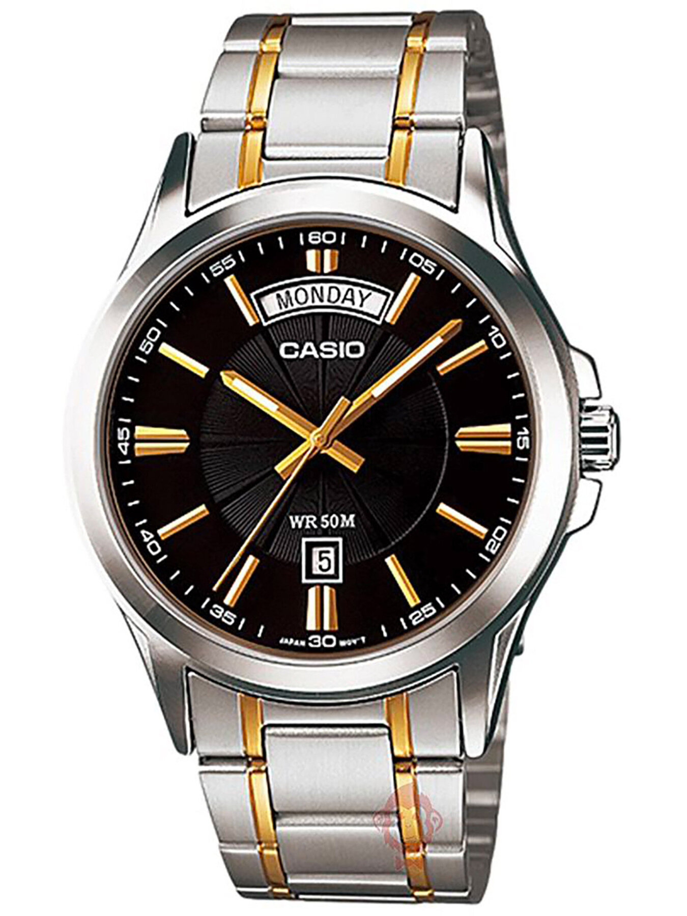 CASIO MTP-1381G-1A MEN'S WATCH (zd191d) + BOX