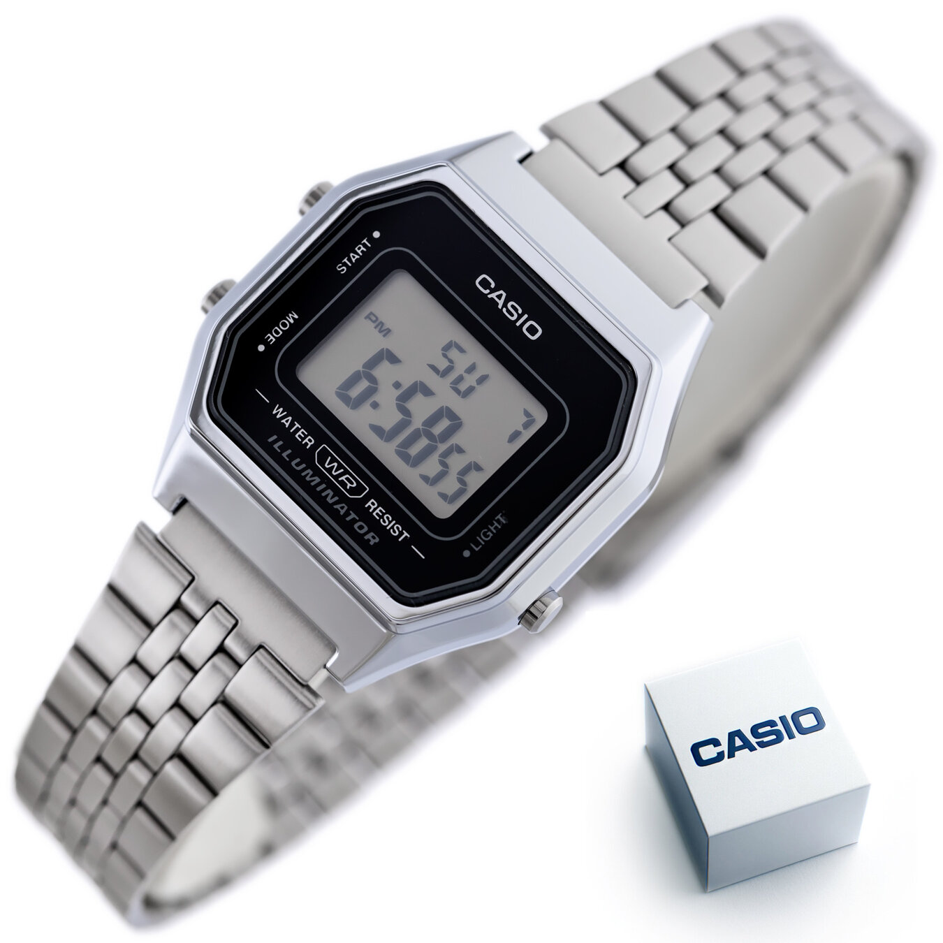 CASIO VINTAGE LA-680WA-1 WOMEN'S WATCH (zd631a) + BOX