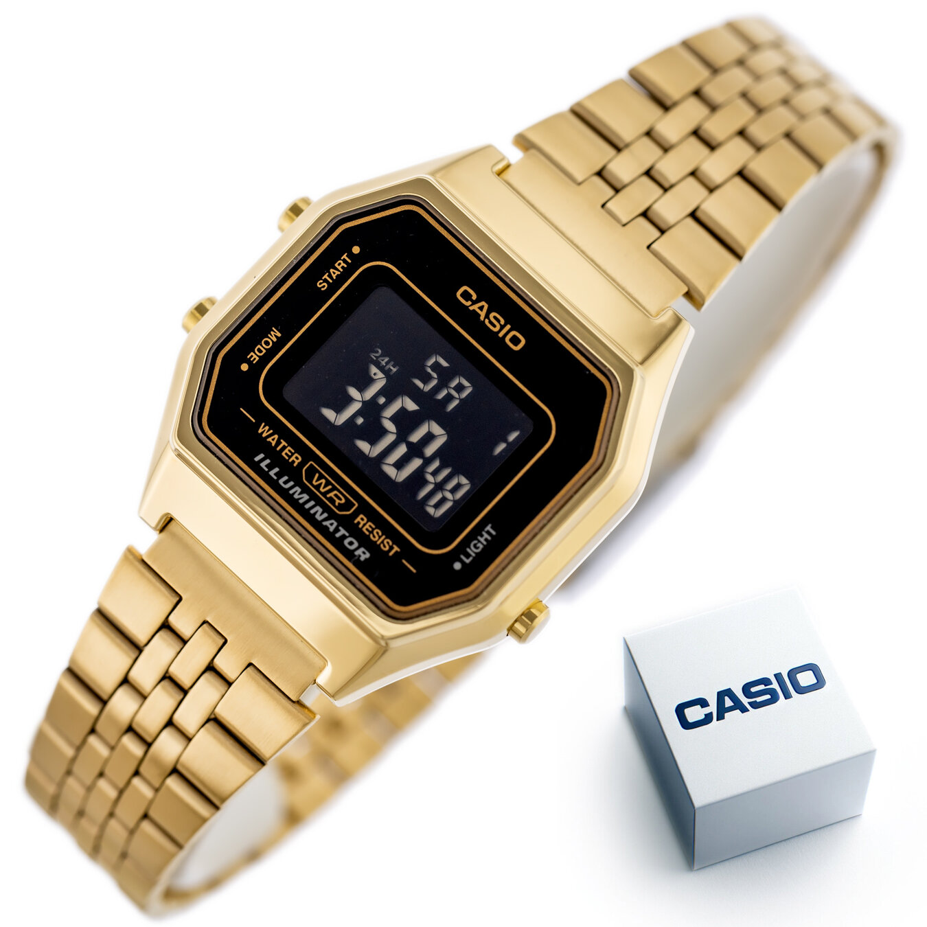 CASIO VINTAGE WOMEN'S WATCH LA680WGA-1B + BOX