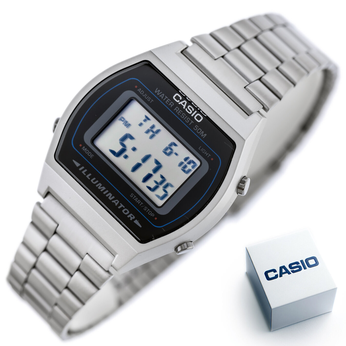 CASIO Vintage Sport 35mm MEN'S WATCH B640WD-1A + BOX