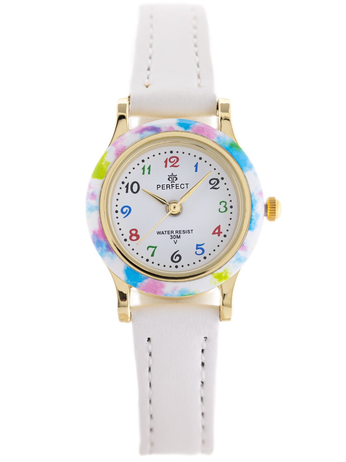 CHILDREN'S WATCH PERFECT LP195-04 - COMMUNION - white (zp812d) + BOX