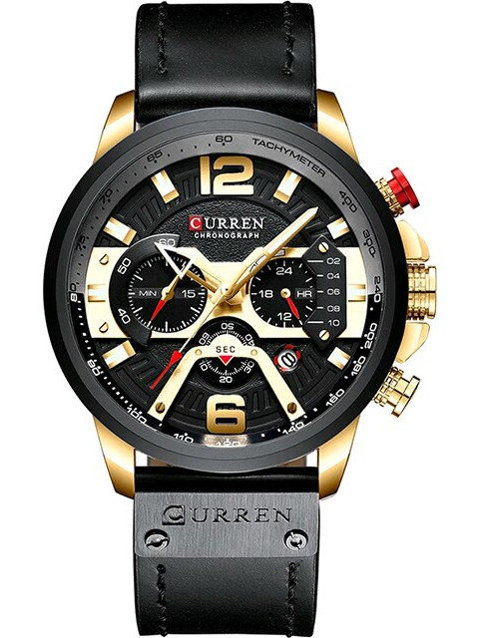 CURREN MEN'S WATCH 8329 (zc027b) - CHRONOGRAPH + BOX