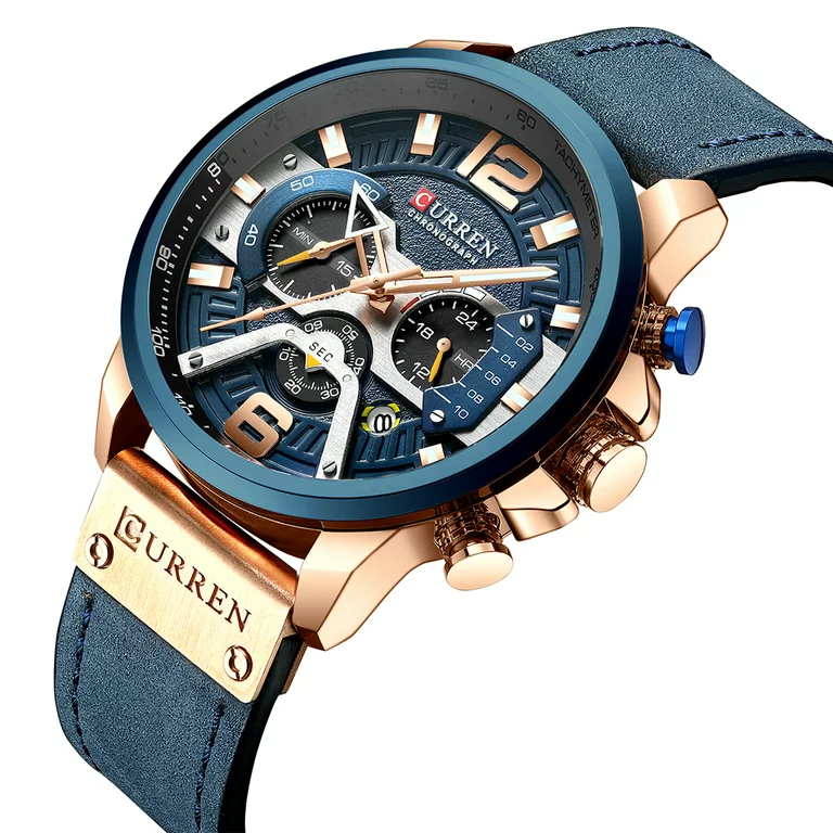 CURREN MEN'S WATCH 8329 (zc027e) - CHRONOGRAPH + BOX