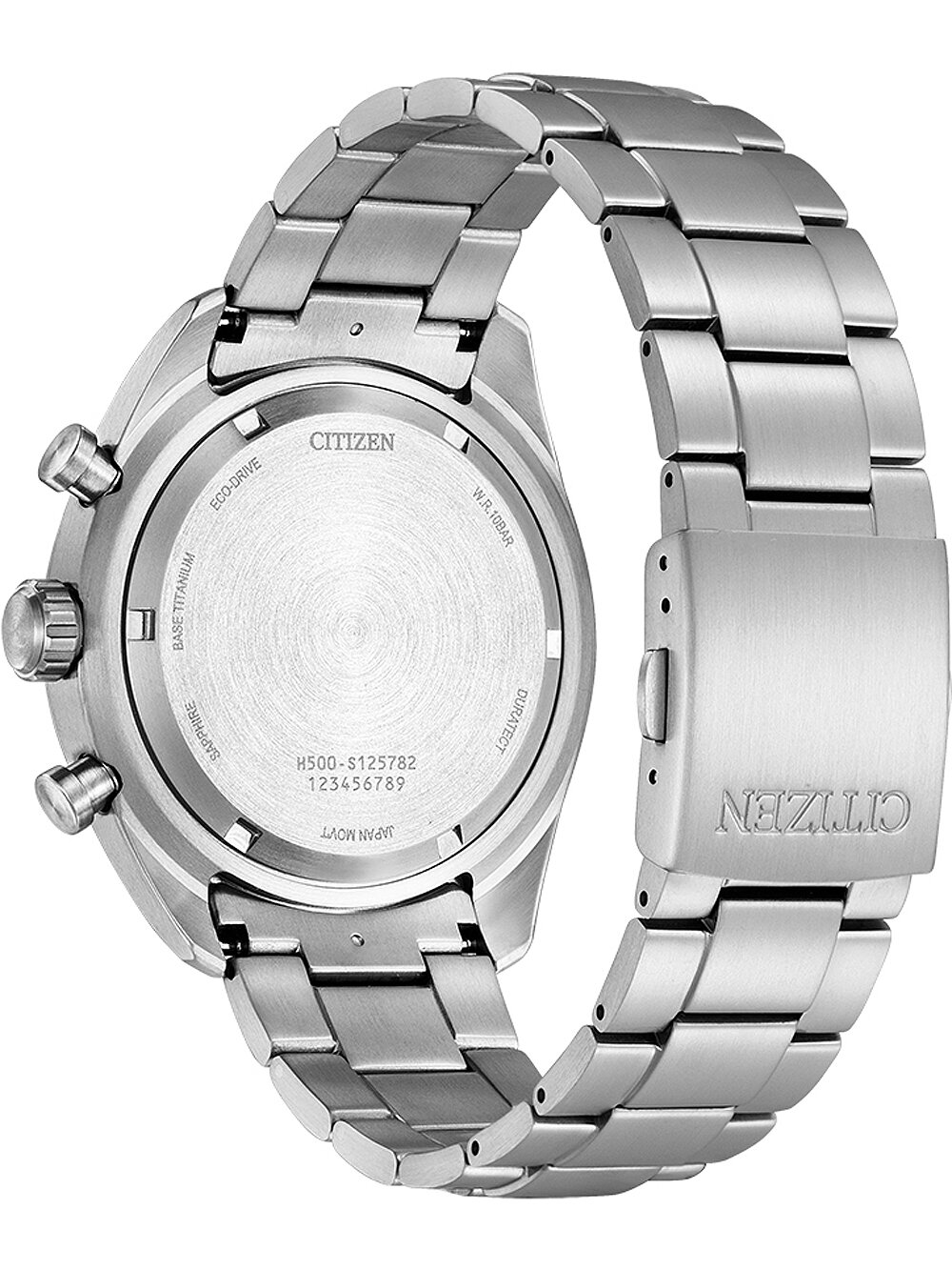 Citizen Super-Titanium Eco-Drive Men's Watch AT2480-81L + BOX