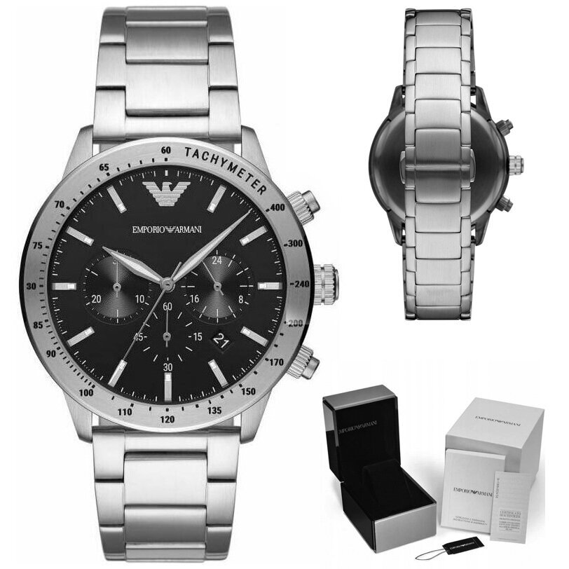 EMPORIO ARMANI MEN'S WATCH AR11241 - MARIO (zi017c)