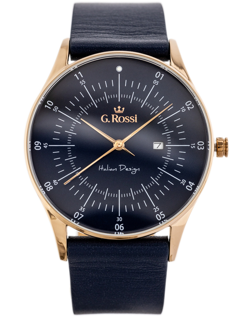 G. ROSSI WATCH - 7028A4-6F3 (zg339d) + BOX