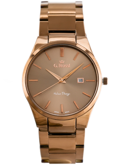 G. ROSSI WATCH - 8245B2-2B3 (zg259f) brown + BOX