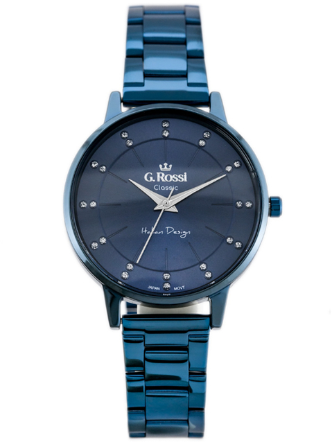 G. ROSSI WATCH - C11715B-6F1 (zg777e) blue + BOX