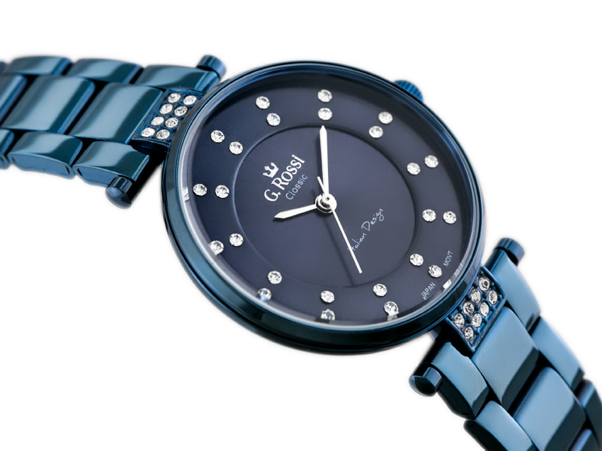 G. ROSSI WATCH - C5131B-6F1 (zg780e) blue + BOX