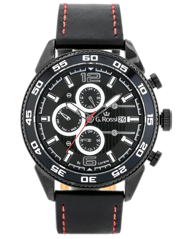 G. ROSSI WATCH - E7131A-1A3 - EXCLUSIVE (zg287c) + BOX