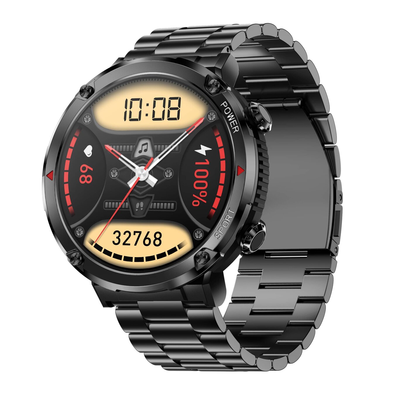 GRAVITY GT21-1 MEN'S SMARTWATCH - BLUETOOTH CALL, ADDITIONAL BELT (sg025a)